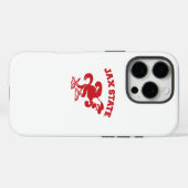 ジャクソンビル州大学JAX州ガメコック Case-Mate iPhoneケース (裏面 (横))