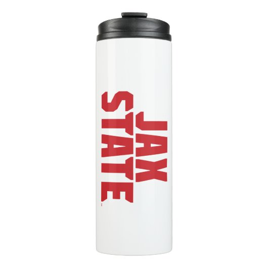 ジャクソンビル州大学JAX州レッド タンブラー (正面)