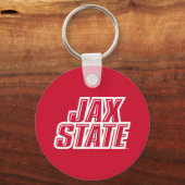 ジャクソンビル州大学JAX州 キーホルダー (正面)