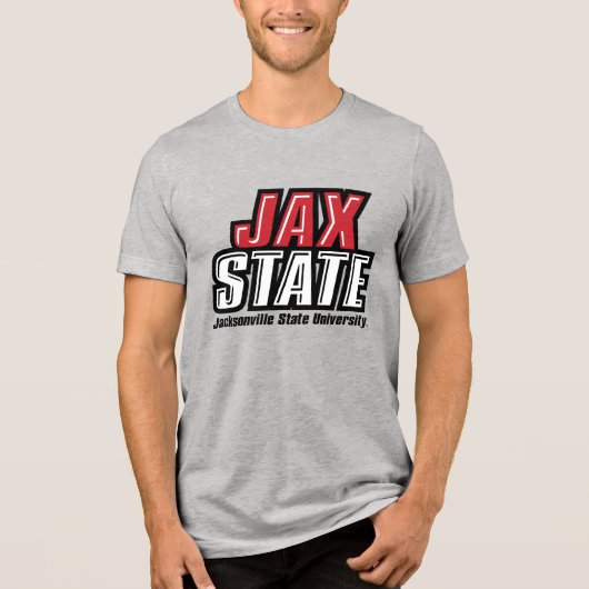 ジャクソンビル州大学JAX州 トライブレンドTシャツ (正面)