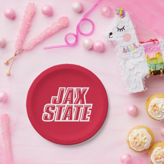ジャクソンビル州大学JAX州 ペーパープレート (パーティー)