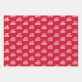 ジャクソンビル州大学JAX州 ラッピングペーパーシート (正面2)