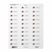 ジャクソンビル州大学JAX州 ラベル (フルシート)