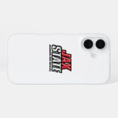 ジャクソンビル州大学JAX州 iPhone 16ケース (裏面横)