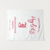 ジャクソンビル州立大学卒業式 タペストリー (正面(横))