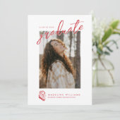 ジャクソンビル州立大学卒業 案内状 (スタンド正面)