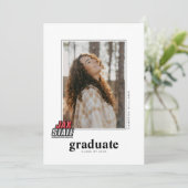 ジャクソンビル州立大学卒業 案内状 (スタンド正面)