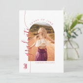 ジャクソンビル州立大学卒業 案内状 (スタンド正面)