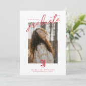 ジャクソンビル州立大学卒業 案内状 (スタンド正面)