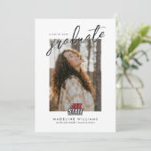 ジャクソンビル州立大学卒業 案内状 (スタンド正面)