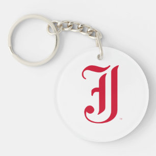 ジャクソンビル州立大学 クラシックJSUイニシャル キーホルダー