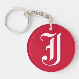 ジャクソンビル州立大学 クラシックJSUイニシャル キーホルダー
