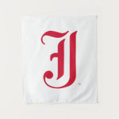 ジャクソンビル州立大学 クラシックJSUイニシャル タペストリー (正面)