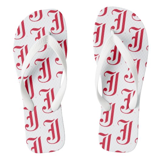 ジャクソンビル州立大学 クラシックJSUイニシャル ビーチサンダル (フットベッド)