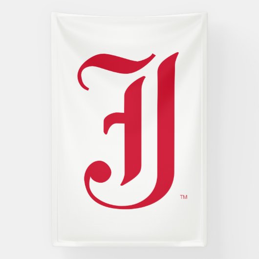 ジャクソンビル州立大学 クラシックJSUイニシャル 横断幕 (縦)