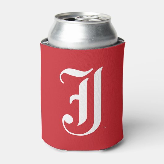 ジャクソンビル州立大学 クラシックJSUイニシャル 缶クーラー (缶正面)