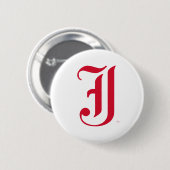 ジャクソンビル州立大学 クラシックJSUイニシャル 缶バッジ (正面&裏面)