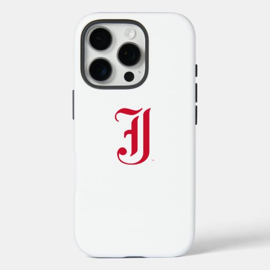 ジャクソンビル州立大学 クラシックJSUイニシャル Case-Mate iPhoneケース (裏面)