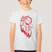 ジャクソンビル州立大学 Gamecocks 赤 ゲームコ トライブレンドTシャツ (正面)