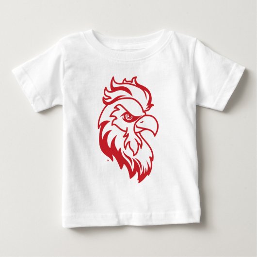 ジャクソンビル州立大学 Gamecocks 赤 ゲームコ ベビーTシャツ (正面)