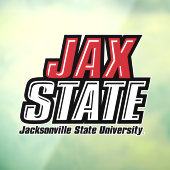 ジャクソンビル州立大学 JAX STATE ロゴ ウィンドウサイン (シート3)