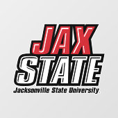ジャクソンビル州立大学 JAX STATE ロゴ ウィンドウサイン (シート)