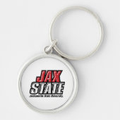 ジャクソンビル州立大学 JAX STATE ロゴ キーホルダー (正面)