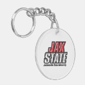 ジャクソンビル州立大学 JAX STATE ロゴ キーホルダー (正面左)