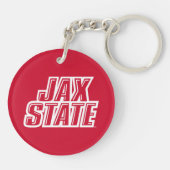 ジャクソンビル州立大学 JAX STATE ロゴ キーホルダー (裏面)