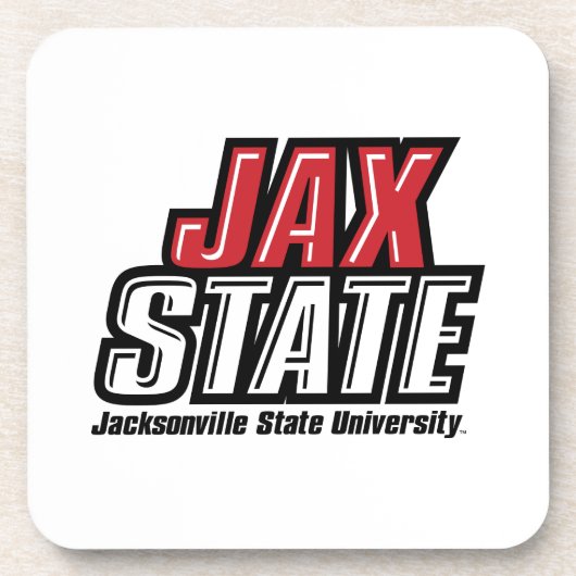 ジャクソンビル州立大学 JAX STATE ロゴ コースター (正面)