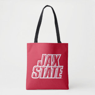 ジャクソンビル州立大学 JAX STATE ロゴ トートバッグ