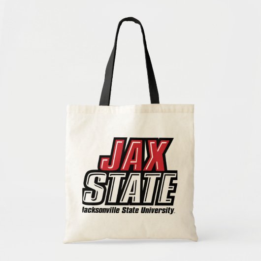 ジャクソンビル州立大学 JAX STATE ロゴ トートバッグ (正面)