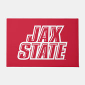ジャクソンビル州立大学 JAX STATE ロゴ ドアマット (正面)
