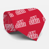 ジャクソンビル州立大学 JAX STATE ロゴ ネクタイ (ロール)