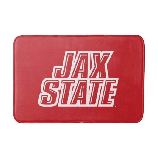 ジャクソンビル州立大学 JAX STATE ロゴ バスマット (正面)