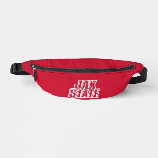 ジャクソンビル州立大学 JAX STATE ロゴ ファニーパック (正面)