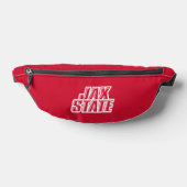 ジャクソンビル州立大学 JAX STATE ロゴ ファニーパック (レイダウン)