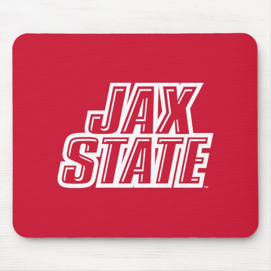 ジャクソンビル州立大学 JAX STATE ロゴ マウスパッド (正面)