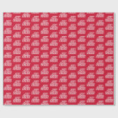ジャクソンビル州立大学 JAX STATE ロゴ ラッピングペーパー (フラット)