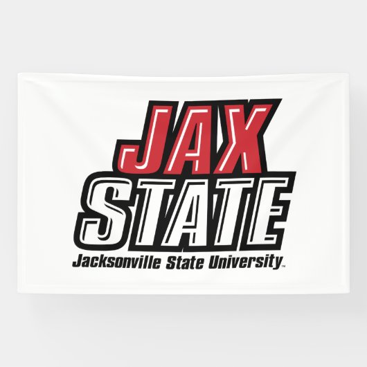 ジャクソンビル州立大学 JAX STATE ロゴ 横断幕 (横)
