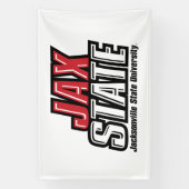 ジャクソンビル州立大学 JAX STATE ロゴ 横断幕 (縦)