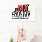 ジャクソンビル州立大学 JAX STATE ロゴ 横断幕 (インサイチュ)