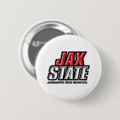 ジャクソンビル州立大学 JAX STATE ロゴ 缶バッジ (正面&裏面)