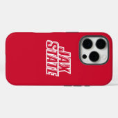 ジャクソンビル州立大学 JAX STATE ロゴ Case-Mate iPhoneケース (裏面 (横))