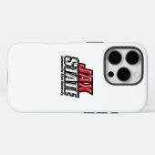 ジャクソンビル州立大学 JAX STATE ロゴ Case-Mate iPhoneケース (裏面 (横))