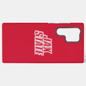 ジャクソンビル州立大学 JAX STATE ロゴ SAMSUNG GALAXYケース (裏面横)