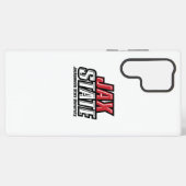 ジャクソンビル州立大学 JAX STATE ロゴ SAMSUNG GALAXYケース (裏面横)