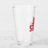 ジャクソンビル州立大学 JAX STATE 太字レッド タンブラーグラス (右)