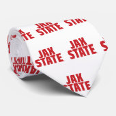 ジャクソンビル州立大学 JAX STATE 太字レッド ネクタイ (ロール)
