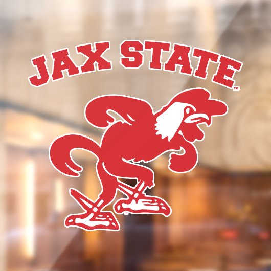 ジャクソンビル州立大学 JAX State Gamecocks ウィンドウサイン (シート2)